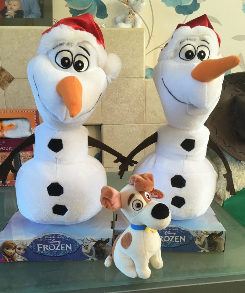 Frugal Kayleigh snapped up toys from the hit movie Frozen for a bargain price 