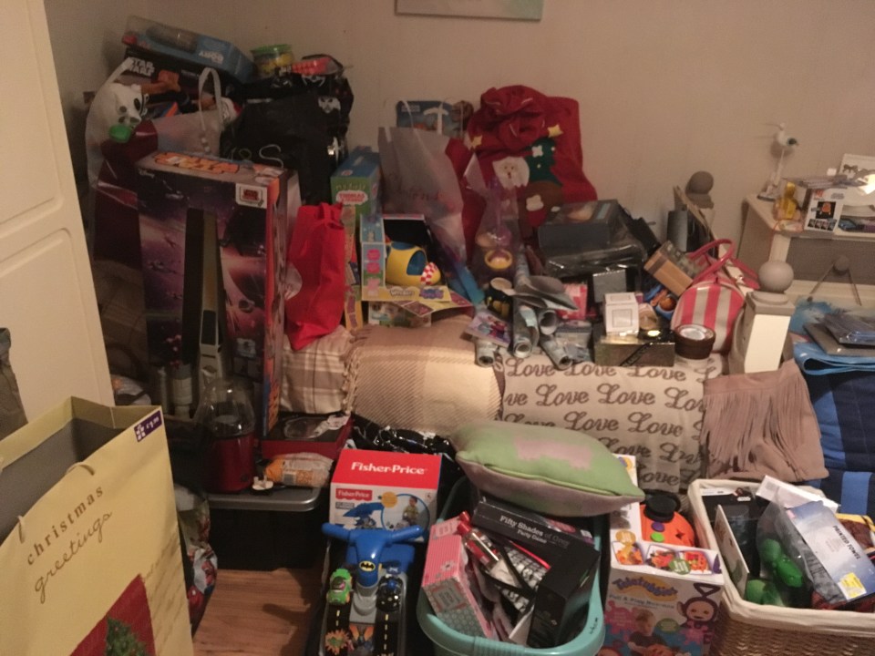 Kayleigh shows off her impressive Christmas haul 