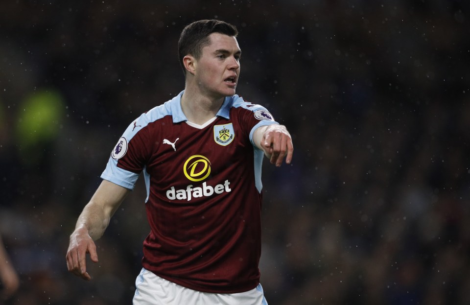 Burnley star Michael Keane is a January target for old club Manchester United