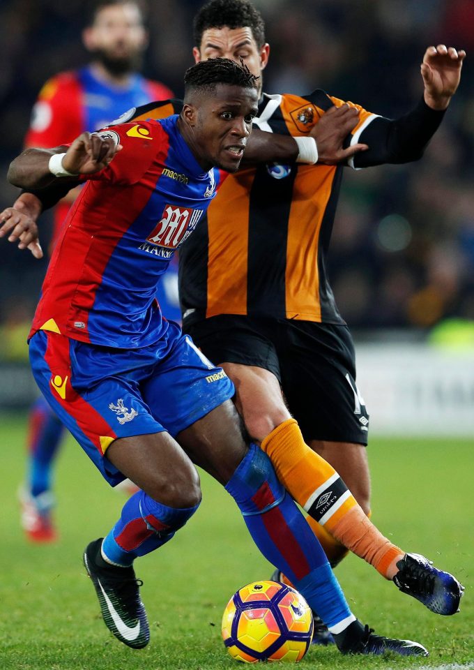 Zaha has been leading Prem defences a song and dance