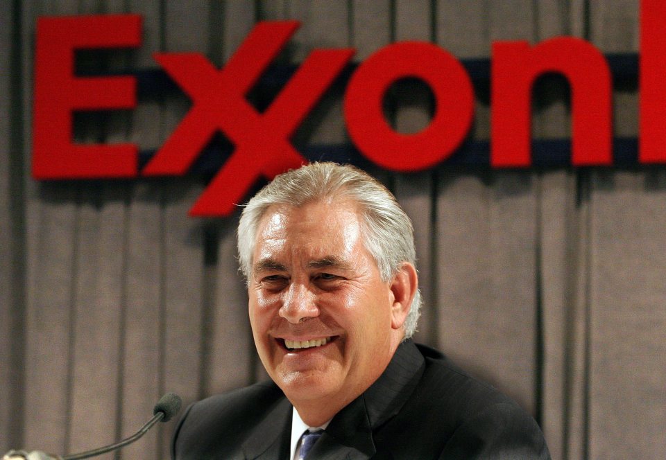  ExxonMobil CEO Rex Tillerson is set to be named US secretary of state, according to reports