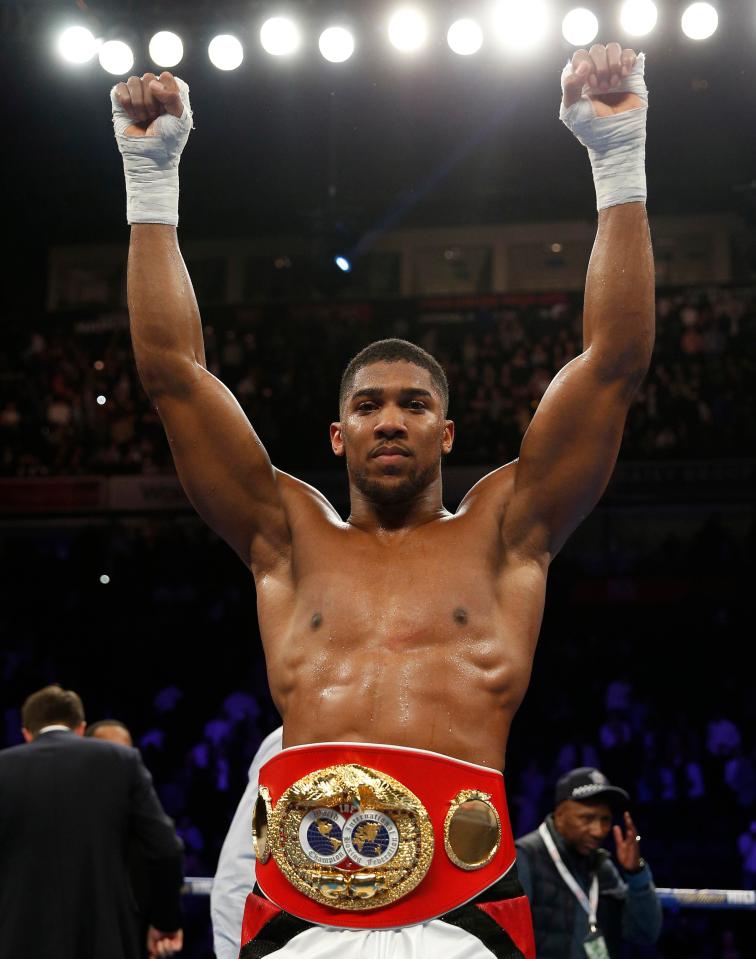  90,000 people, most of whom will be backing home favourite Anthony Joshua, will be crammed into Wembley Stadium