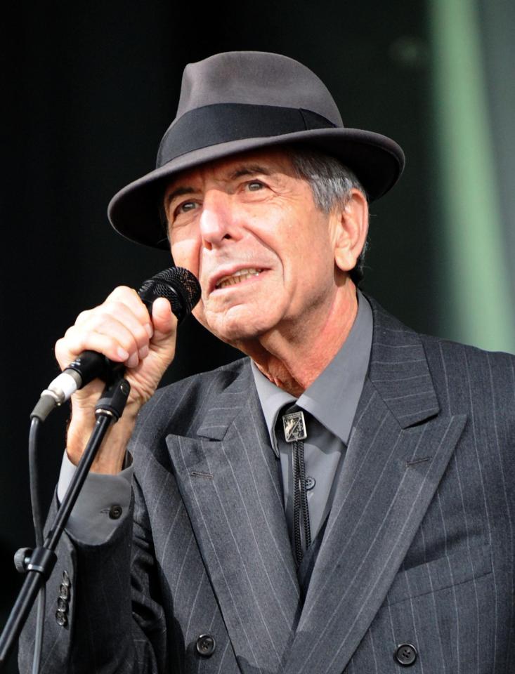  Hallelujah singer Leonard Cohen died in November