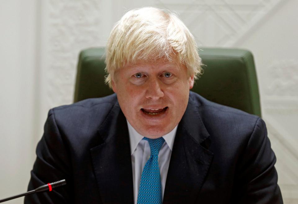  Boris Johnson said the countries had failed to uphold international law