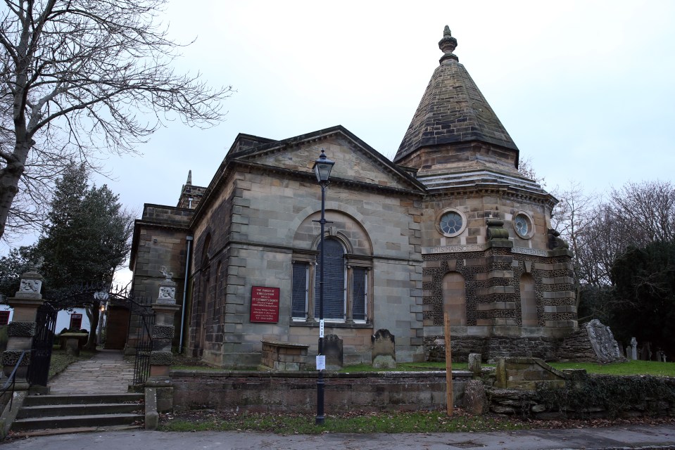  The couple married in their local church St Cuthbert's