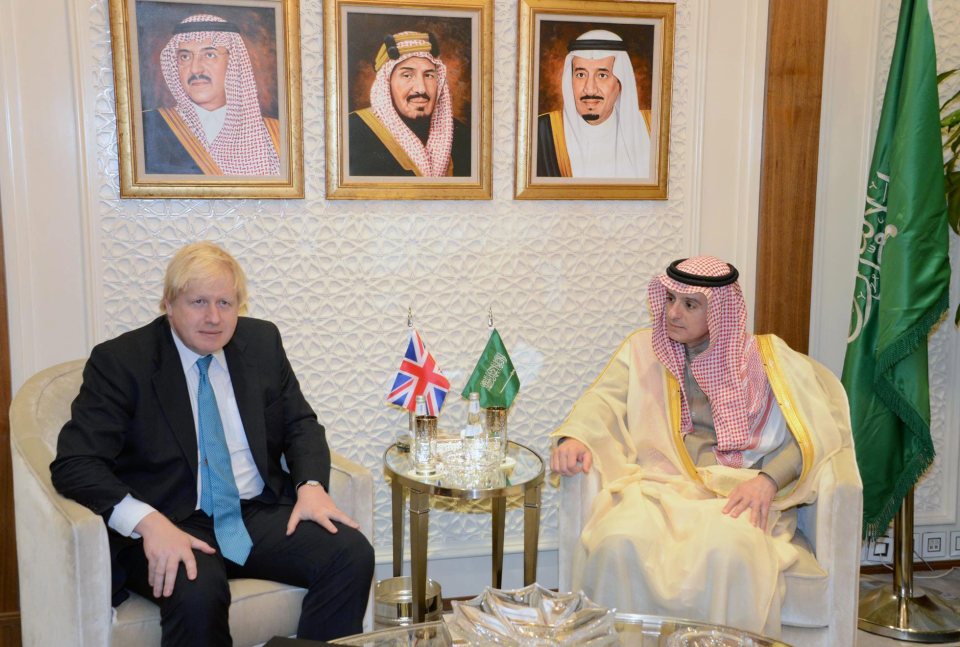  In telling the harsh truth about the Saudis, Boris Johnson has done the world a favour