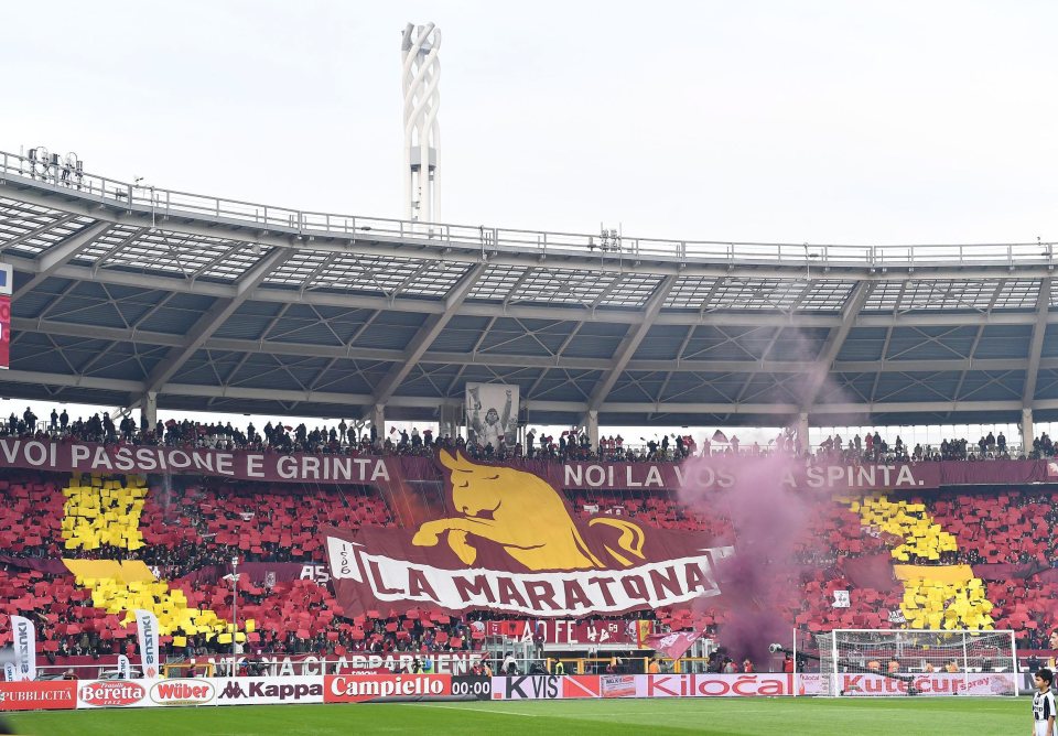  Torino's Olimpico Stadium is one of the most popular in Serie A