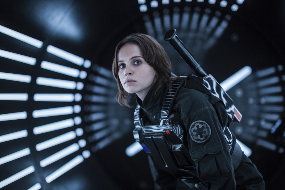  Felicity Jones takes the lead as Jyn Erso