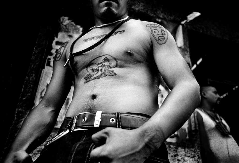  Gang members and drug dealers line the streets of Tepitoto, Mexico City's toughest neighborhood