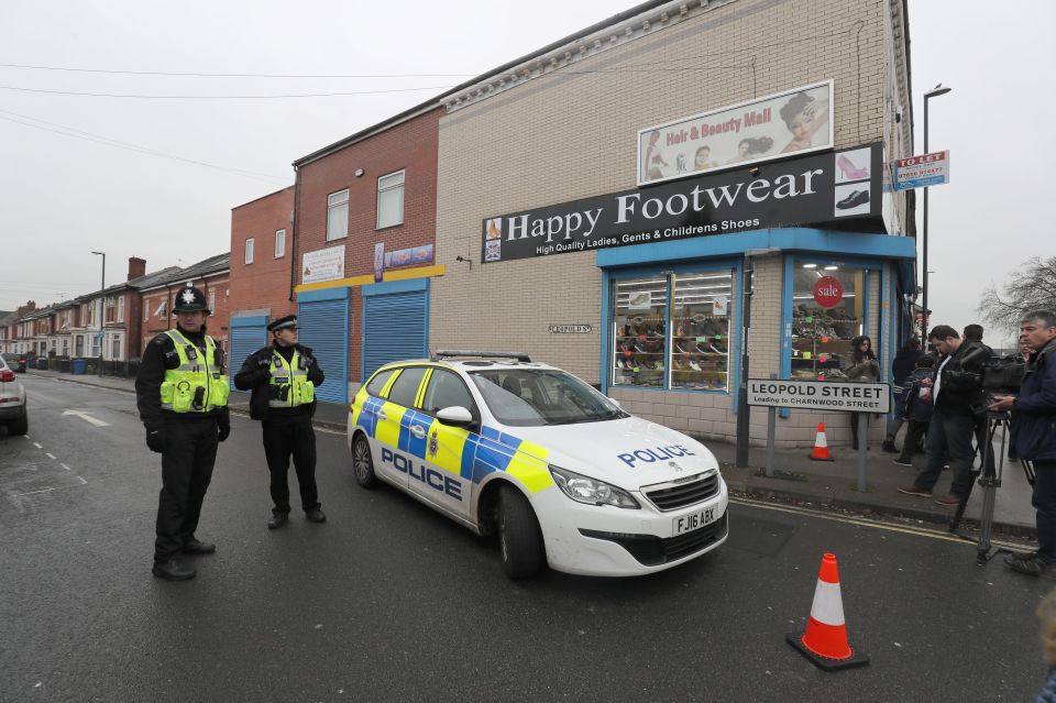  Christmas plot . . . teams investigate after claims of a suspected terror plot