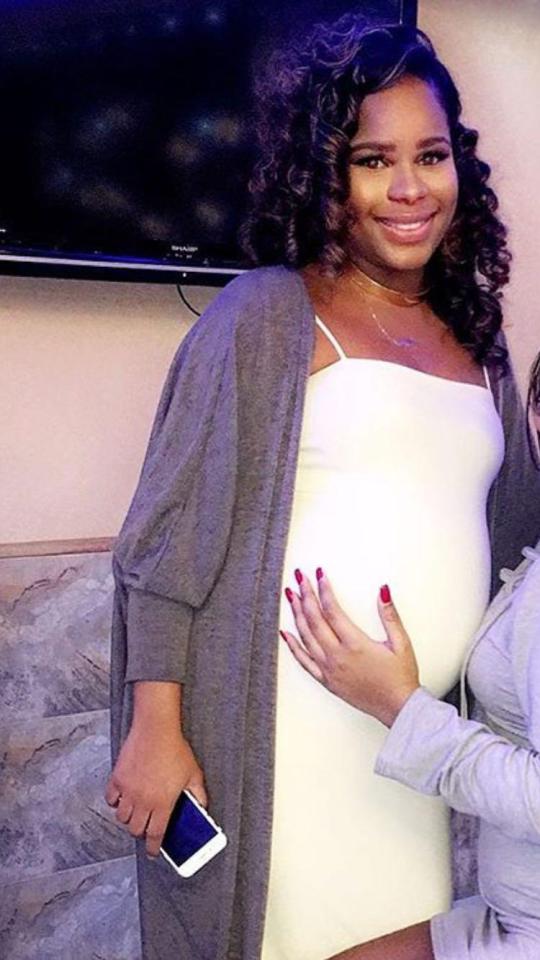  Sterling's girlfriend Paige Milian is due to give birth in February