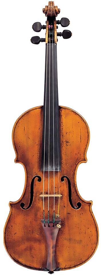  The violin was crafted in Italy in 1747 and is believed to be worth £1.5million