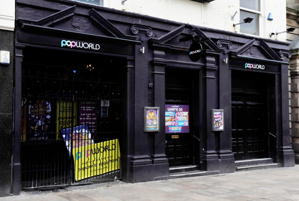  Popworld nightclub in Preston, Lancashire, where the attack happened