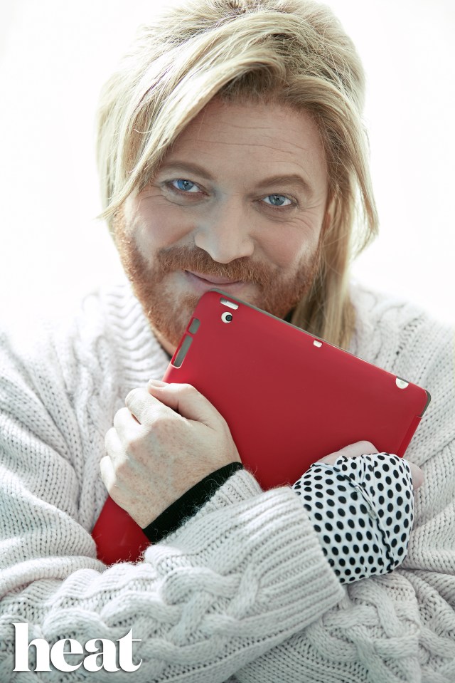 Keith Lemon does his best impression of hapless Bridget