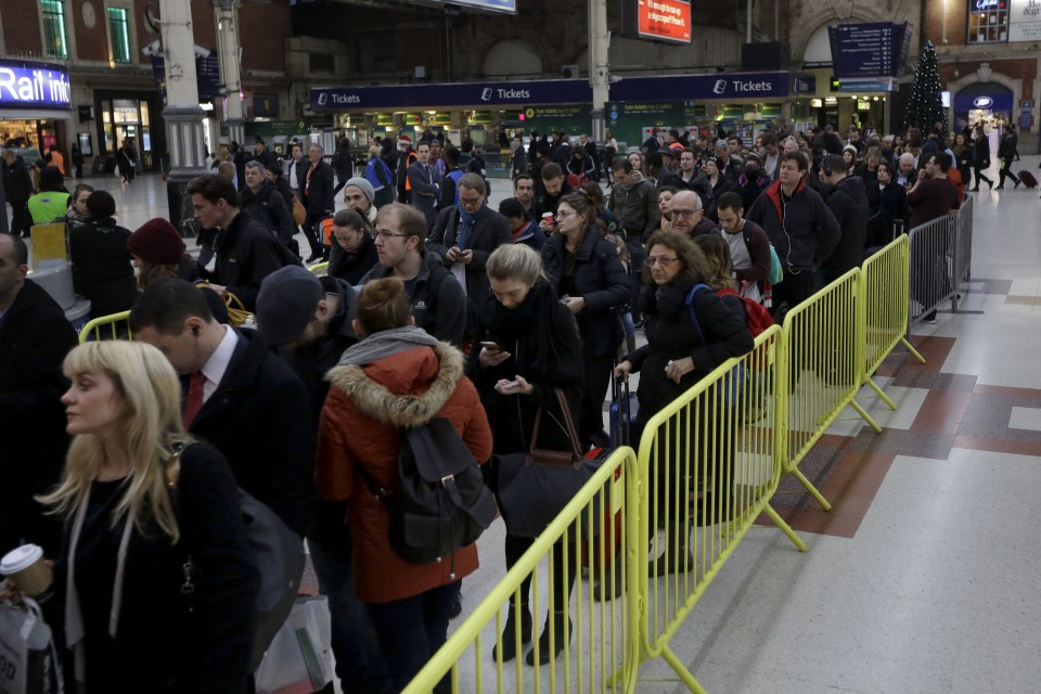  Commuters across the UK face fresh travel woes this morning as they try to make it back to work after the Christmas break