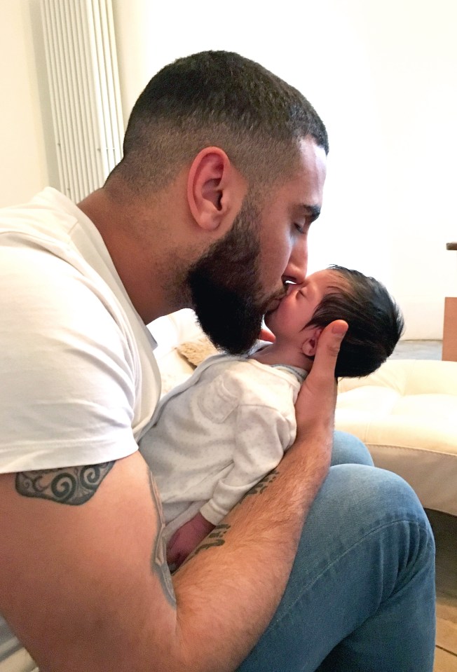  Maya's doting dad Adam has had to learn how to style hair as her mane requires so much maintenance