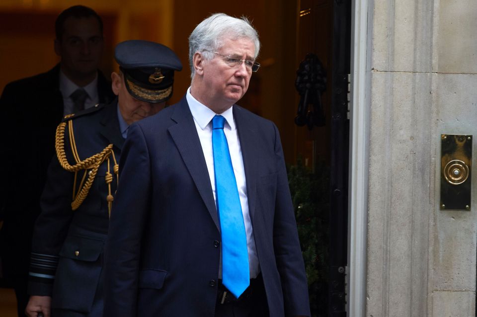  Defence Secretary Sir Michael Fallon declared: 'Aleppo is a tragedy of Russia’s making'