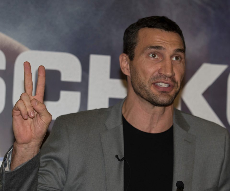 Wladimikr Klitschko has vowed to make up for his defeat to Tyson Fury by beating Anthony Joshua