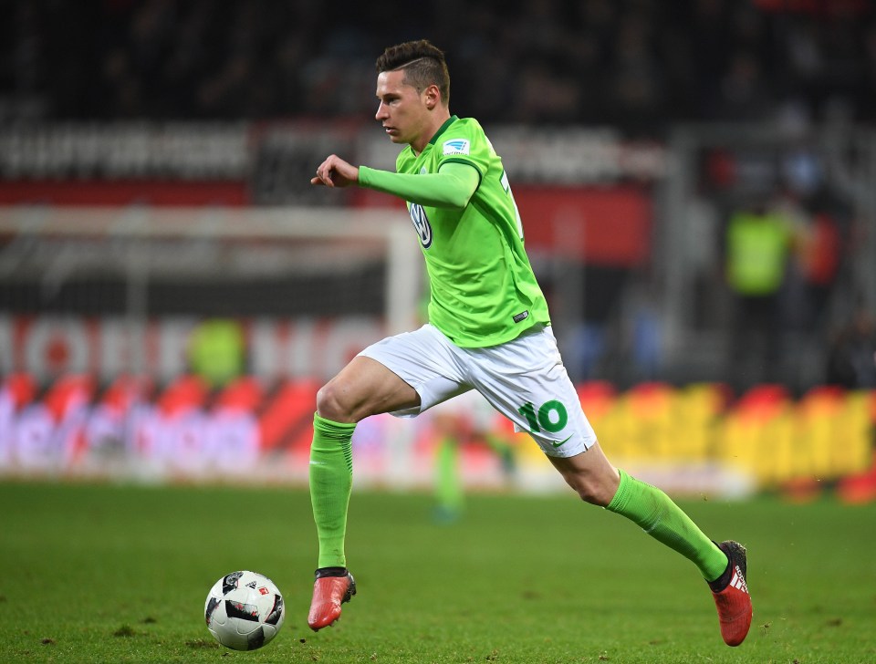  Julian Draxler is almost a cert to leave Wolfsburg