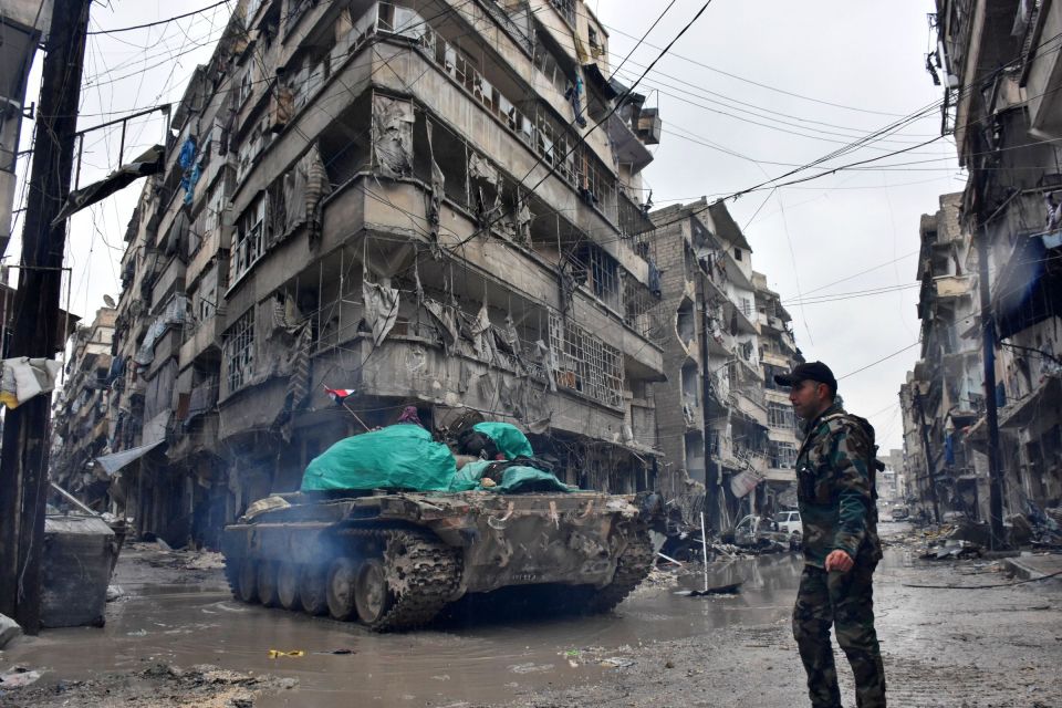  Aleppo has now completely fallen to Syrian forces for the first time since the beginning of the civil war