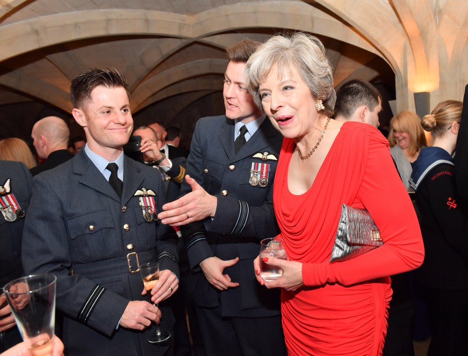  The PM led a host of famous faces in honouring the military heroism of our armed forces