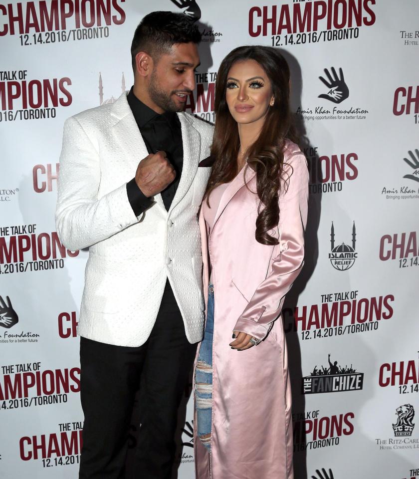  Amir Khan is stuck in the middle of the feud between his wife and his parents