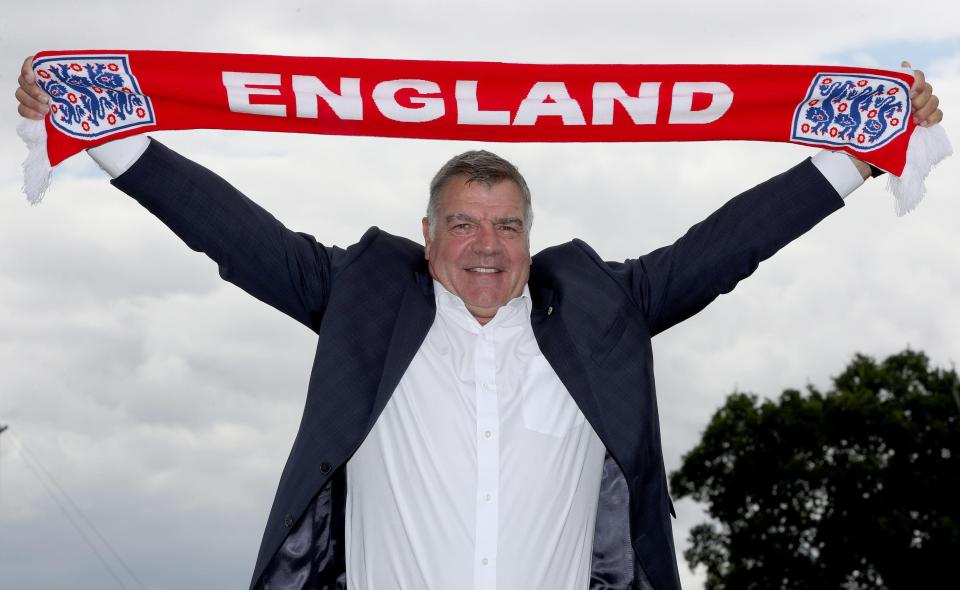 Sam Allardyce was appointed England manger in the Summer