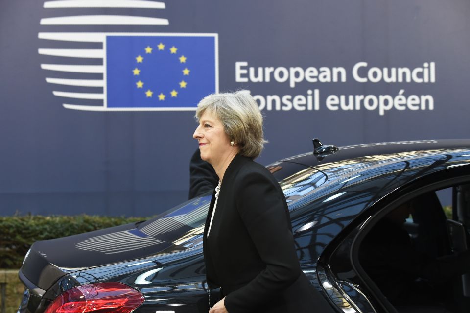  Theresa May arrives in Brussels today for the final EU council summit of the eyar