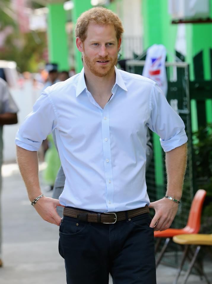 Prince Harry joked that he was the 'white ginger prince' in Africa