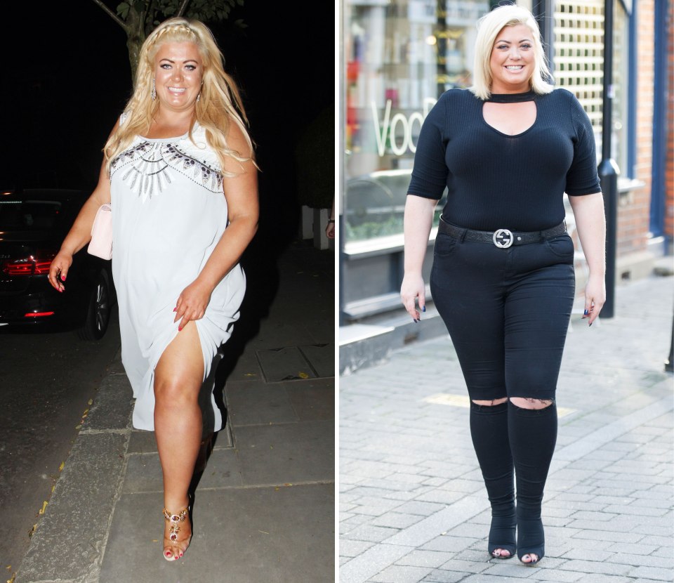  TOWIE star Gemma Collins showed off her trim new figure this year