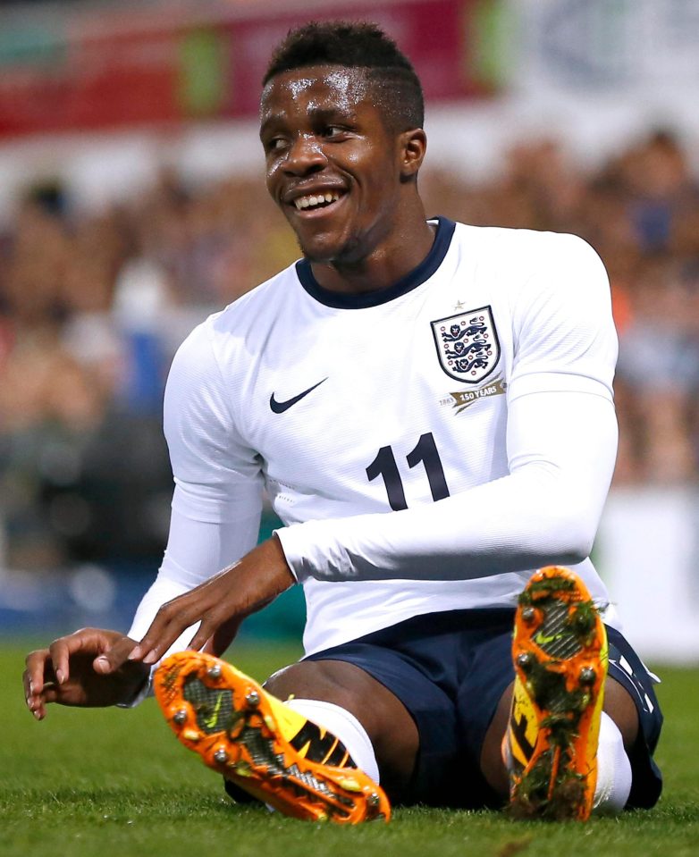 Wilfried Zaha won't be wearing England colours again