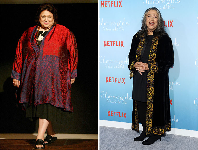  Liz Torres from Gilmore Girls showed off her dramatic weight loss in the new reboot of the show on Netflix