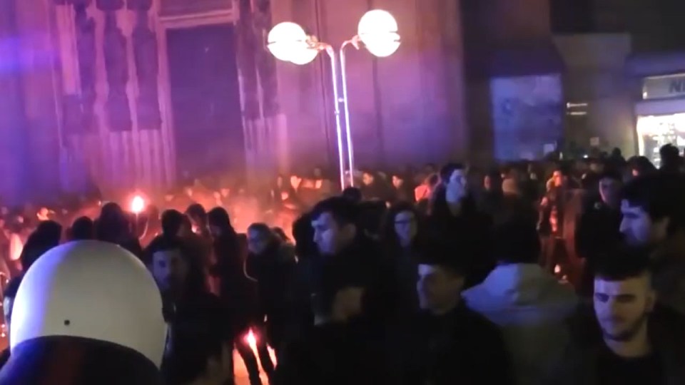  Dramatic footage from last year's New Year's Eve celebrations in Cologne where a number of women claimed to have been sexually assaulted has been released