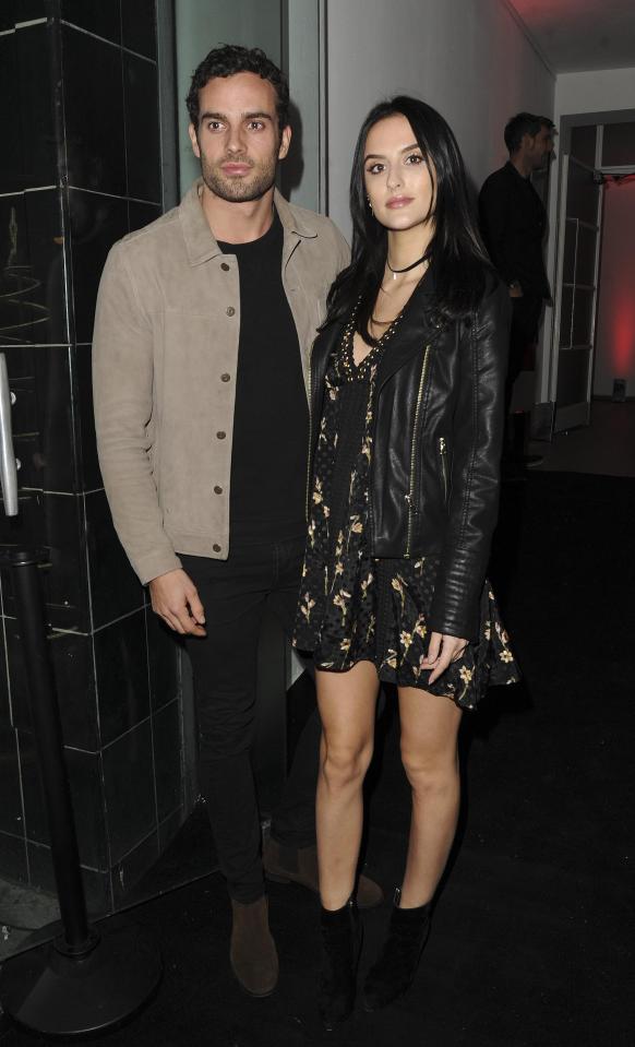 Lucy was joined by MIC boyfriend James Dunmore at the London bash