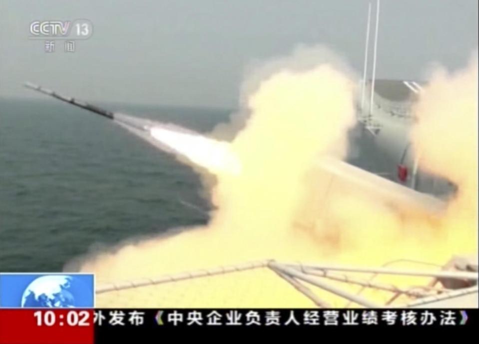  Anti-ship missile firing was practised