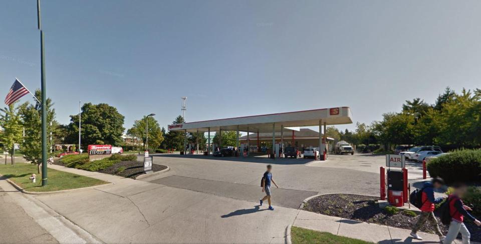  Judy was attacked on the forecourt of this petrol garage in Gahanna, Ohio