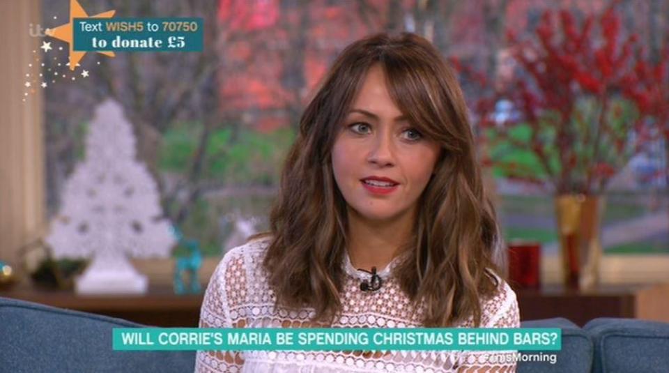  Samia is left frustrated at playing Maria's many, many bad life decisions on screen