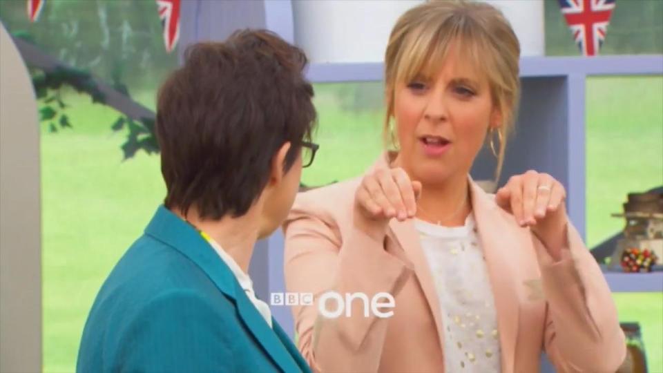  Mel and Sue provide their regular banter