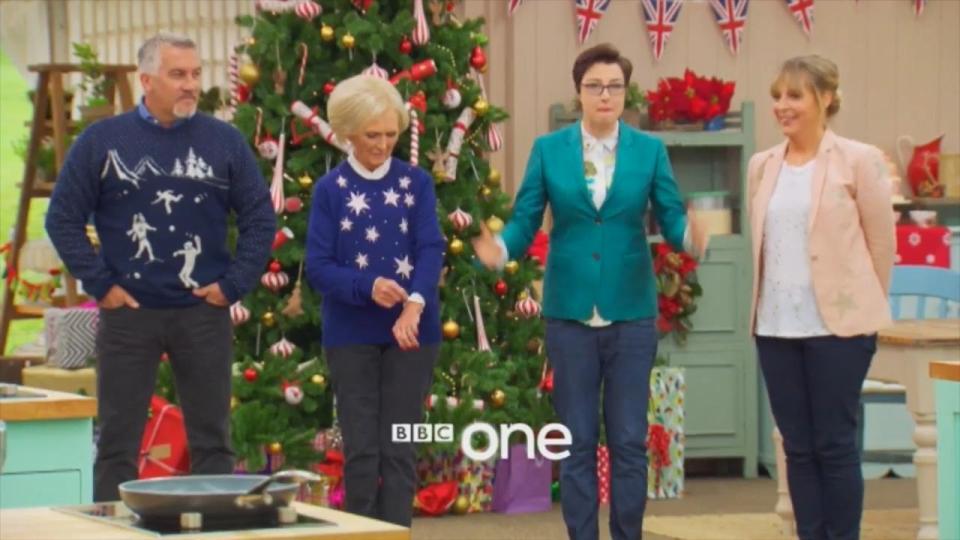  It is the last time fans will see the current Bake Off judging line-up