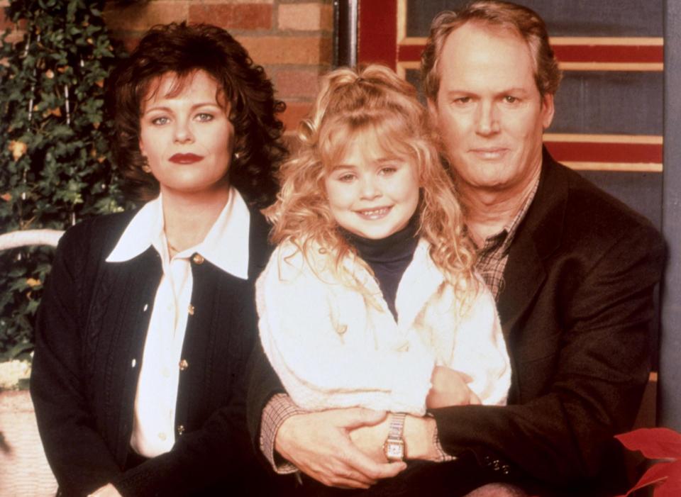  JonBenet was found murdered in her family home hours after being reported missing by parents Patsy and John (pictured together)