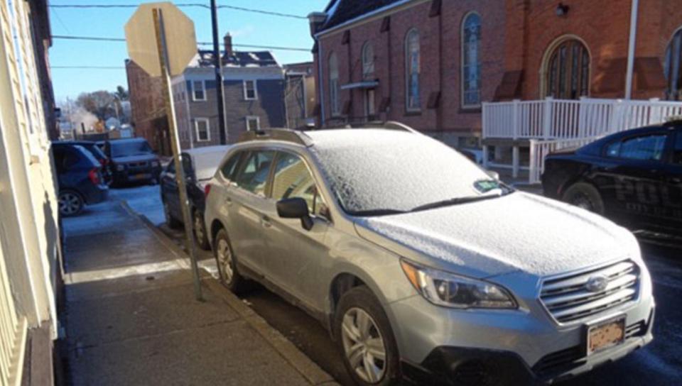  After finding the owner cops say he was ‘incredulous’ for breaking his car window