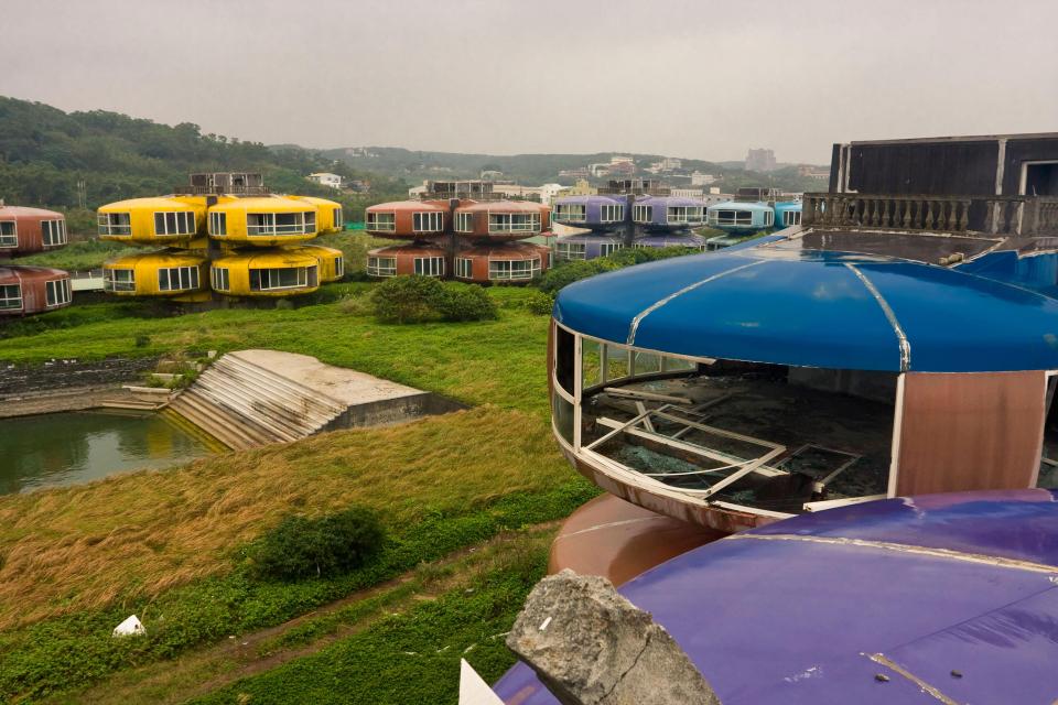  The holiday resort was left abandoned in 1980