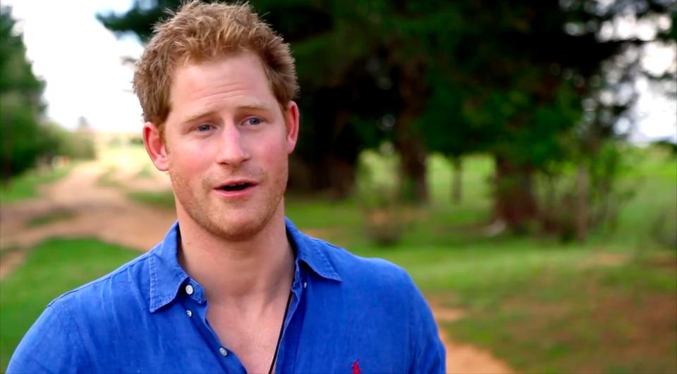 Prince Harry spoke out in a documentary about his charity work, saying it gave him direction