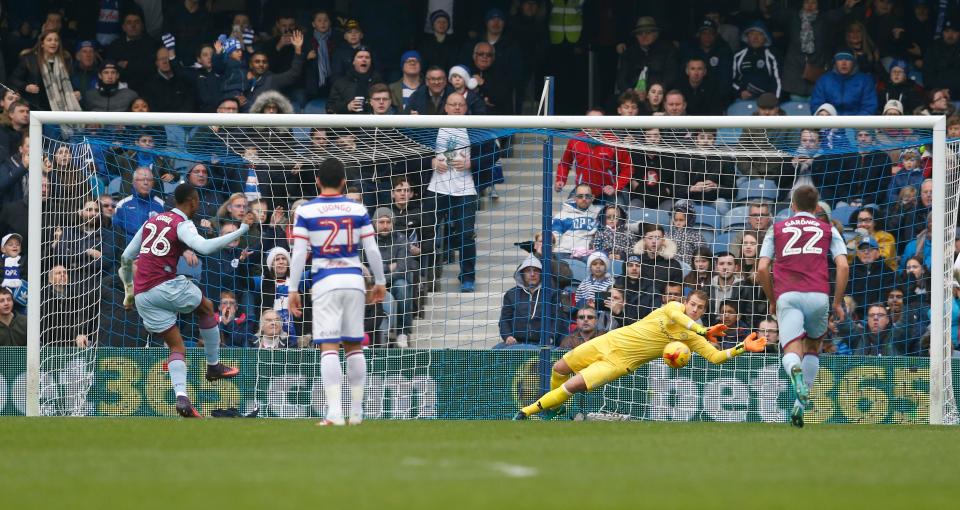  Alex Smithies expertly saved the spot-kick