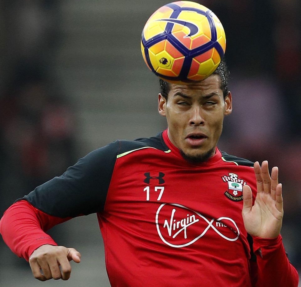  Southampton would expect around £55million for Virgil Van Dijk