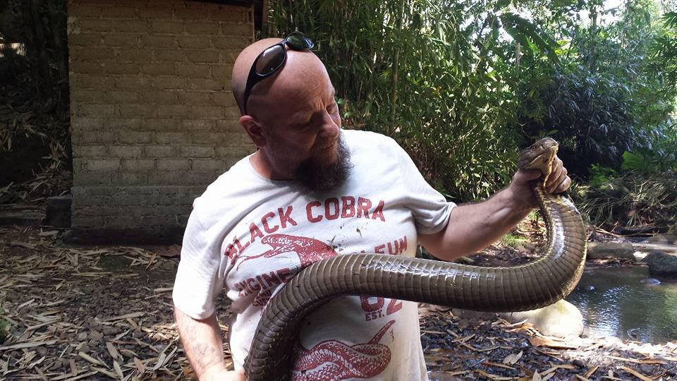 Barry said he had found snakes in all sorts of spots, including in boots