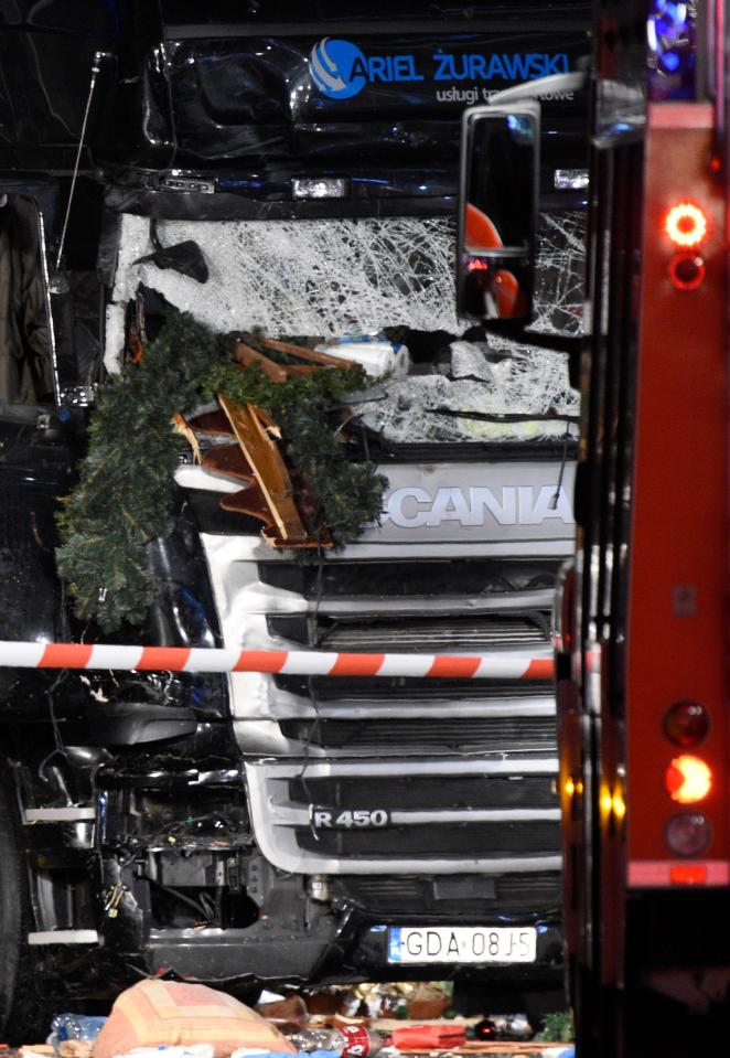  Eyewitnesses say the truck deliberately tore through crowds, crushing shoppers and killing 12