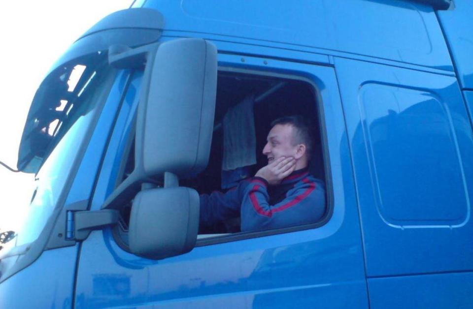  Picture is believed to show Lukasz Urban, the Polish lorry driver who was shot dead during the attack, were released this afternoon