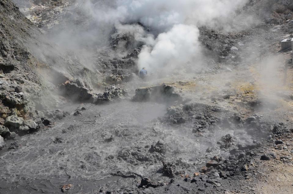  Under the Italian city of Naples slumbering volcano Campi Flegrei has shown signs of "reawakening"