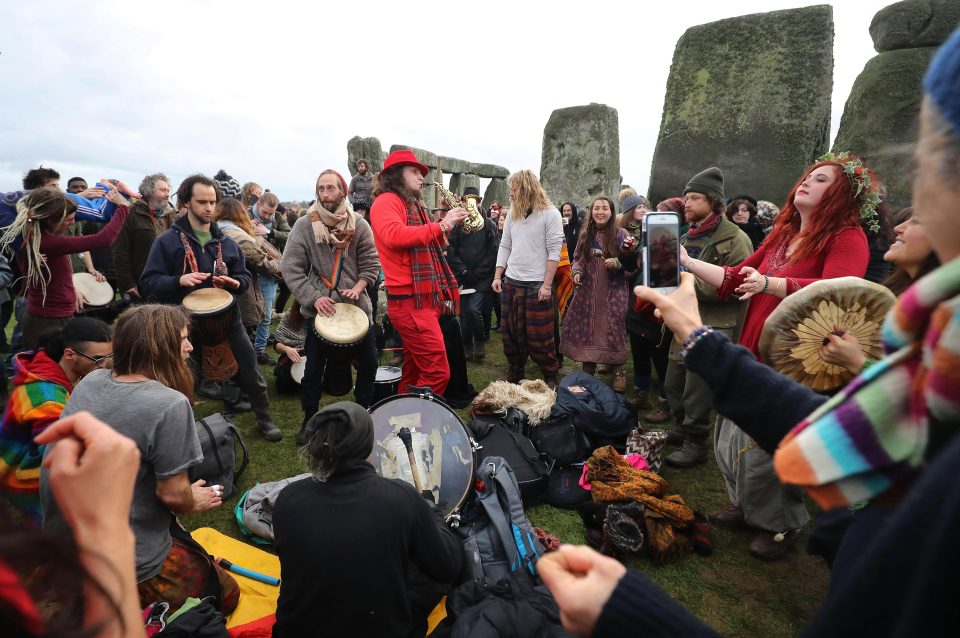  Music played an important role in the celebrations at the monument that is sacred to many